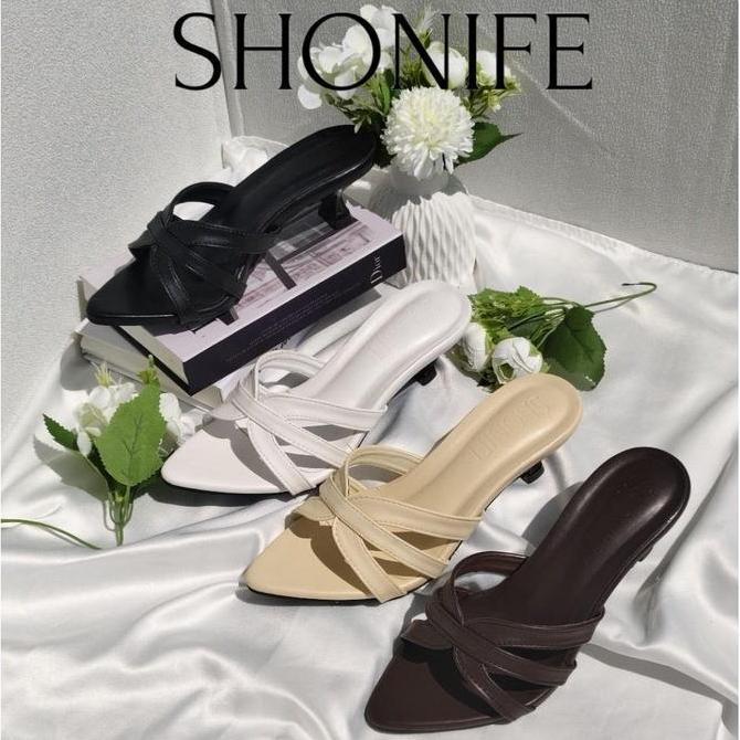 Nunez CK04 Heels wanita 5cm