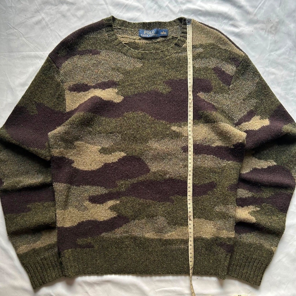 ralph lauren knitwear camo
