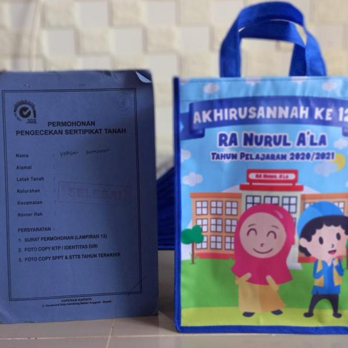 ORI Tas wisuda masuk map atau ijazah untuk tk atau kuliah