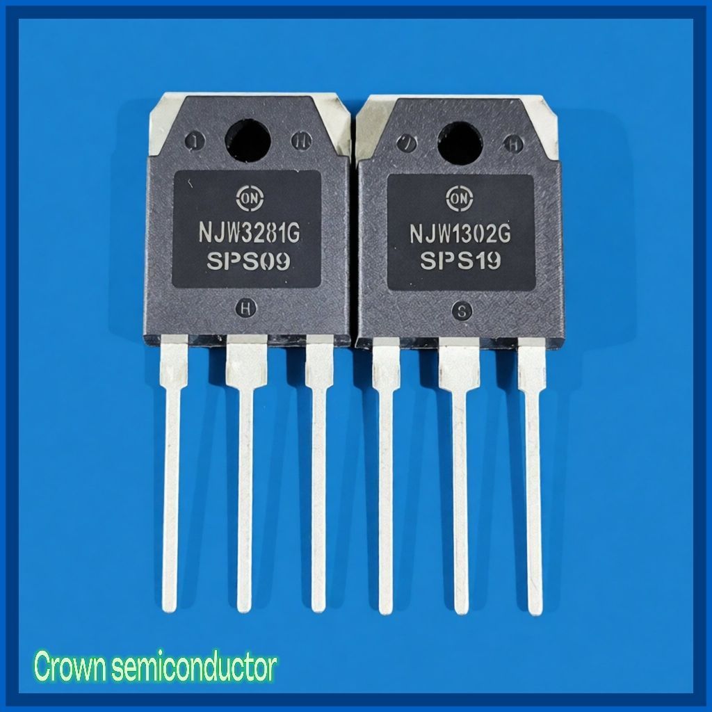 NJW1302G NJW3281G Original ON Semi Korea Transistor power audio 250V 15A 150W.