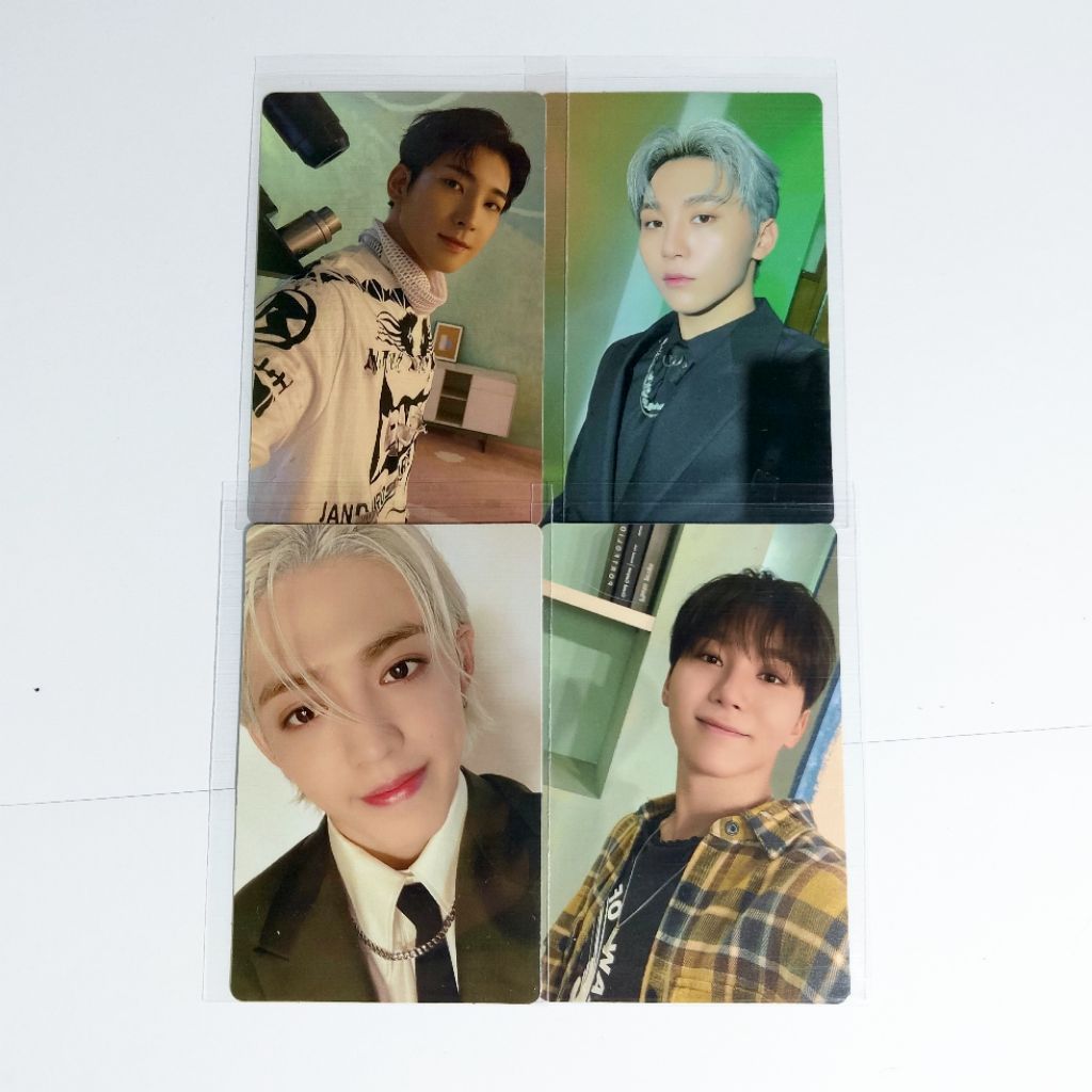 [READY STOCK] PHOTOCARD OFFICIAL SEVENTEEN SCOUPS WONWOO SEUNGKWAN ATTACA