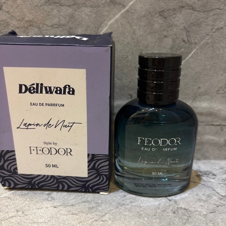 preloved parfum deliwafa feodor 50ml
