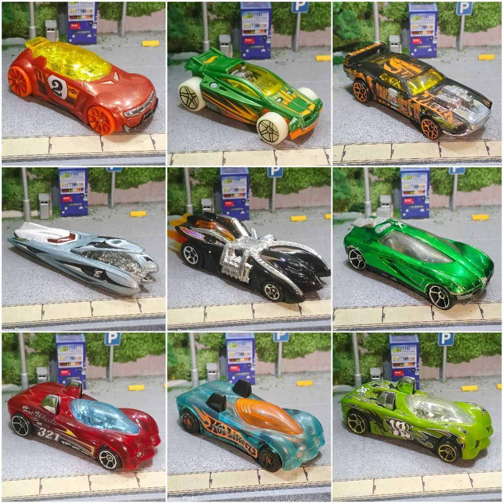 Diecast Hot Wheels LOOSE batch 05 (high voltage, spectyte, rivited, wild thing, arachnorod, octainiu