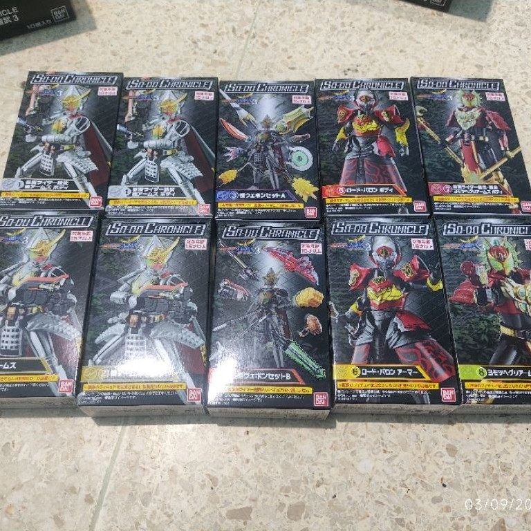 Harga satuan So Do Sodo Shodo Sho do chronicle Kamen Rider Gaim Kiwami Arms Lord Baron Ryugen Yomi W
