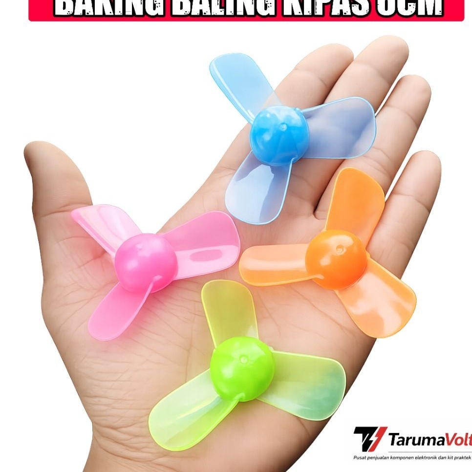 Baling Baling Kipas Angin Mini 6cm untuk Generator