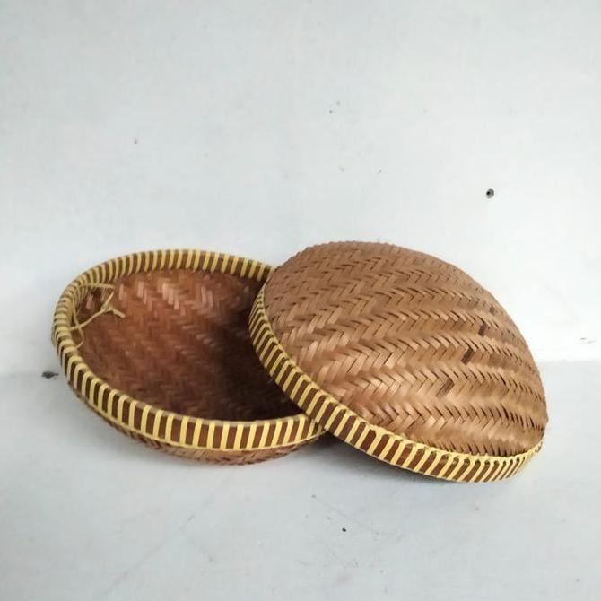 Anyaman Bambu Kalo Ukuran 25Cm Tempat Bawang