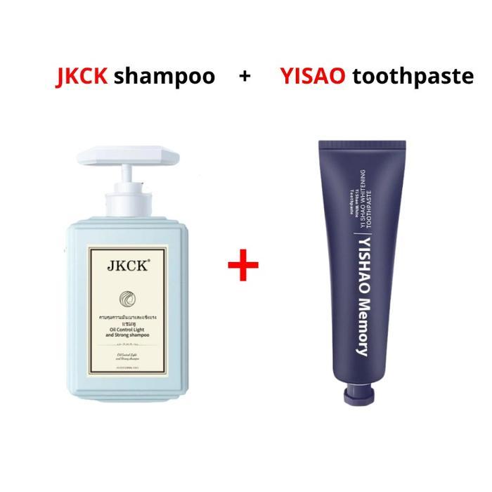 JKCK Shampoo+YISAO toothpaste Hair care set clean hair clean teeth Meet daily care needs - jkck
