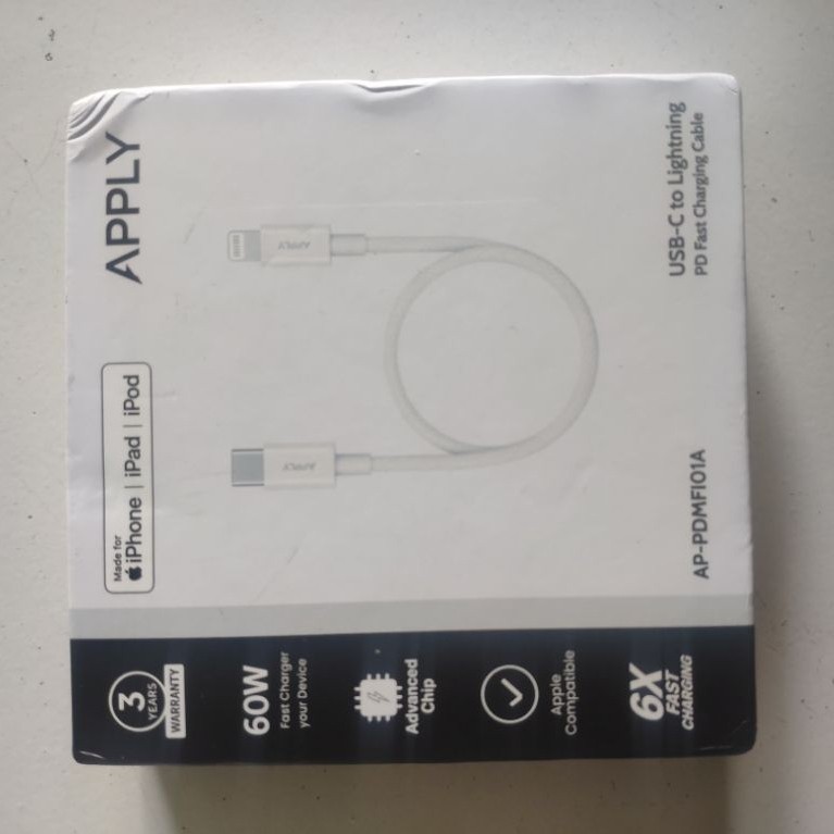 Kabel Charger Iphone (Apply) Second Original