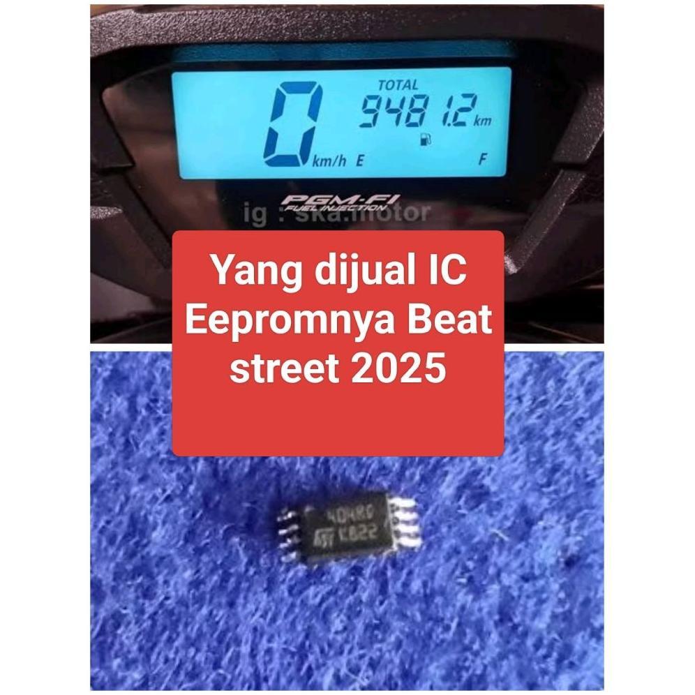 ORIGINAL IC EEPROM SPEEDOMETER BEAT STREET 2025, IC 404