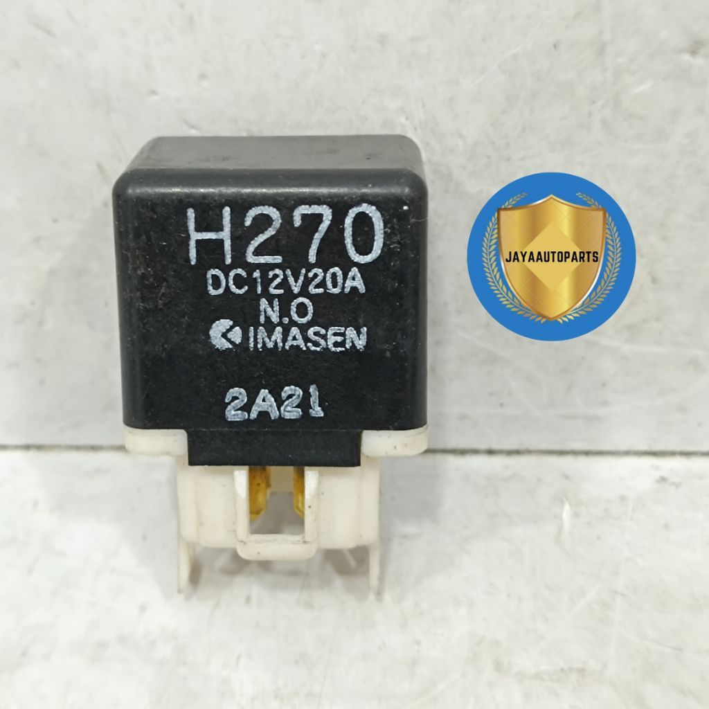 Relay Imasen H270 Kaki 4 Warna Hitam 12DCV