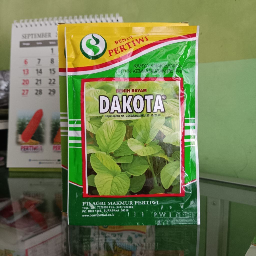 Benih Bayam DAKOTA 100 gram - Benih Pertiwi