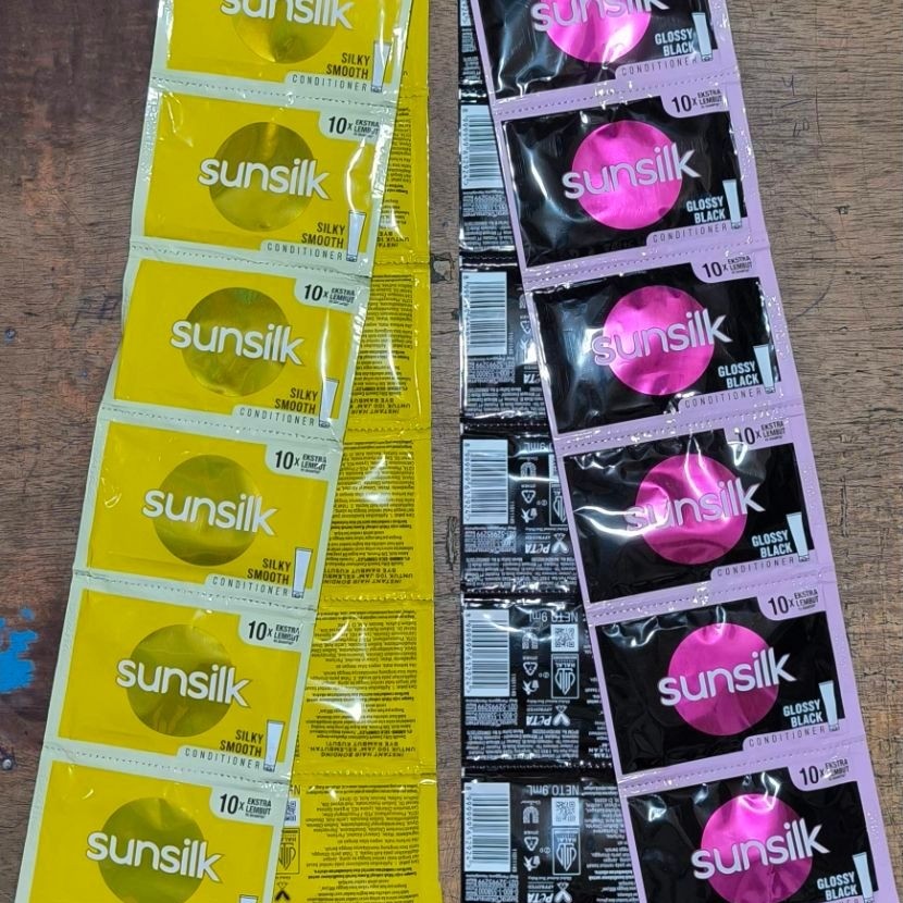 Sunsilk conditioner jumbo sachet bundle 12 pcs