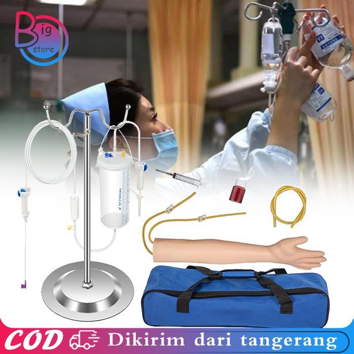 Tangan Infus-Tangan Suntik-Phantom Alat Peraga Manekin Lengan Infus - 1set