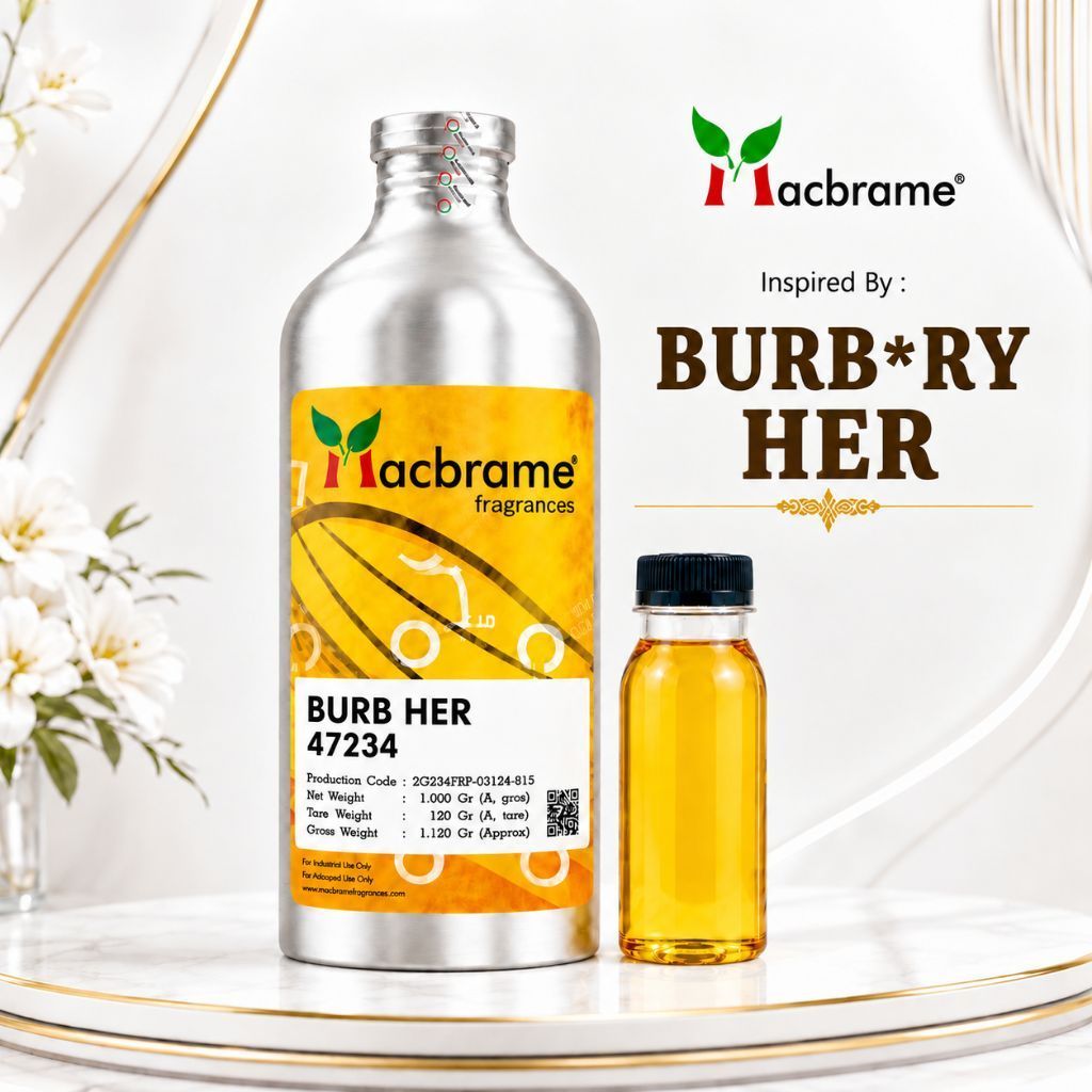 BURB HER By Macbrame Bibit Parfum Murni 100ML Kemasan Repak Burberry Her