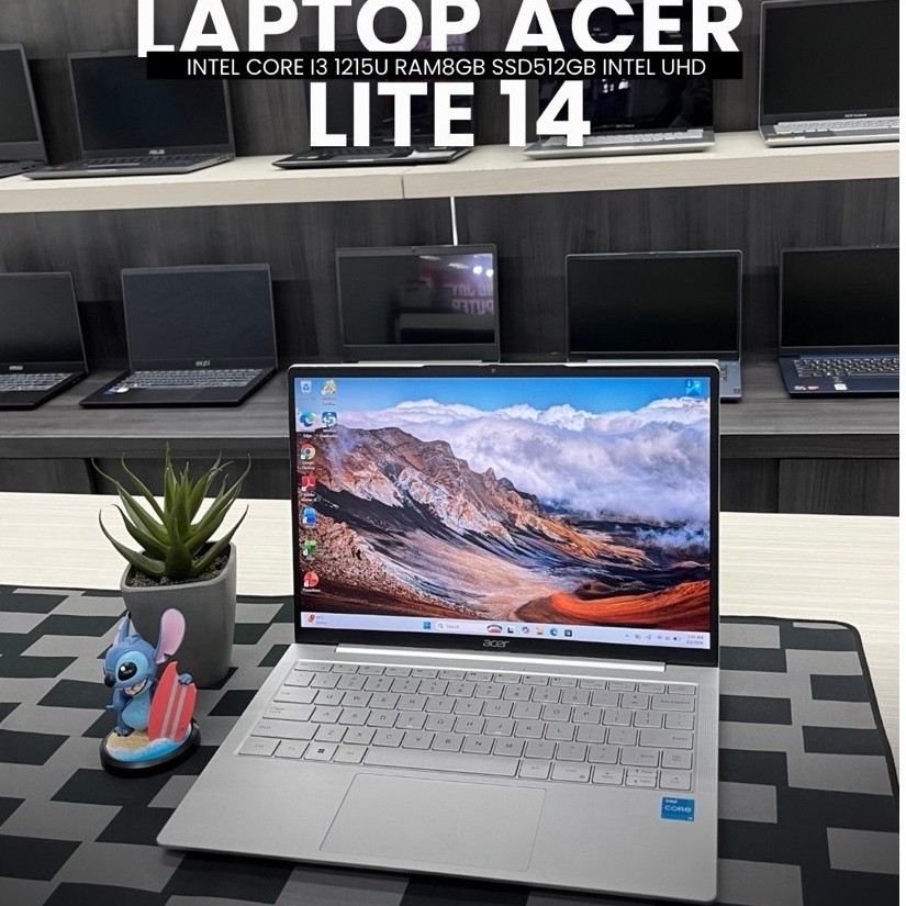LAPTOP ACER LITE 14 INTEL CORE i3 1215U RAM8GB SSD512GB