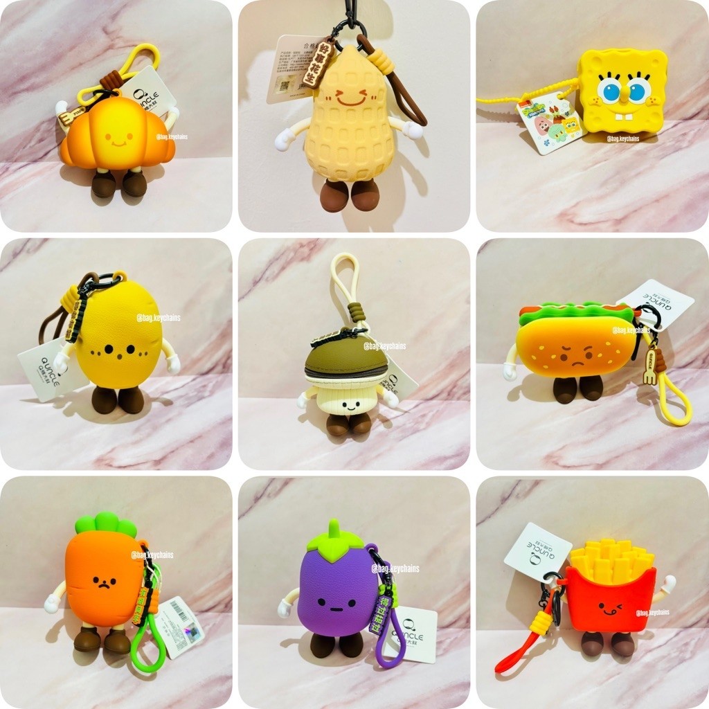 READY Q-Uncle charm bag (NEW & NO BOX)