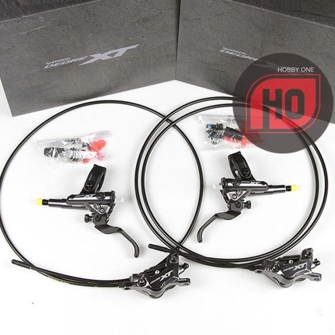 Shimano Deore XT BL-M8100 Hydraulic Brake Lever Caliper BR-M8120 4 Piston Brake Set