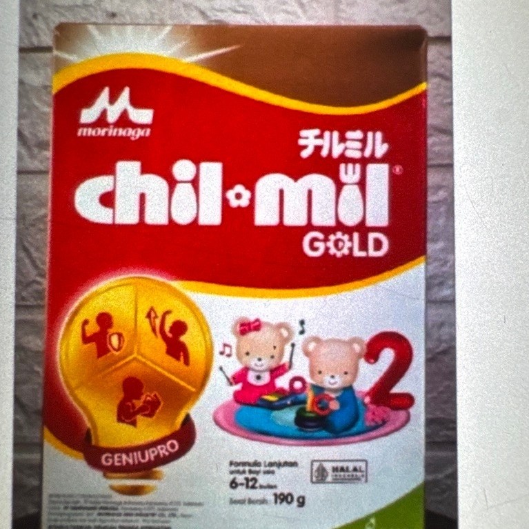 Susu Formula Morinaga Chil-Mil 780g/390/190 6-12 Bulan