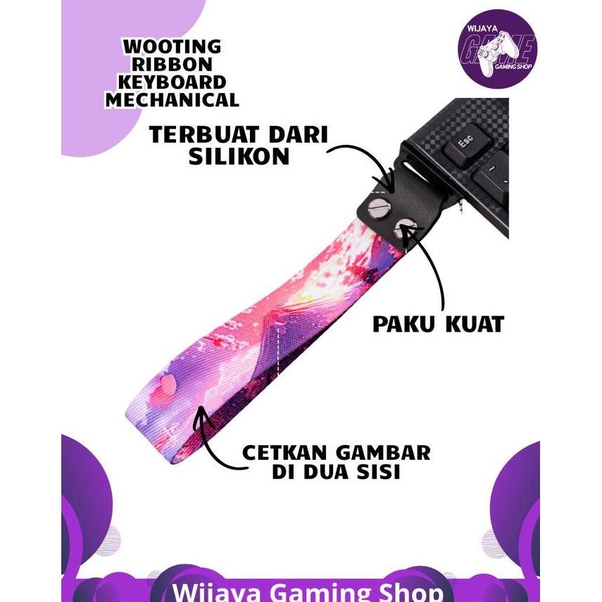 HIJABAR_FREA - WOOTING KEYBOARD STRAP ANIME - AKSESORIS MECHANICAL KEYBOARD WOOTING 60HE