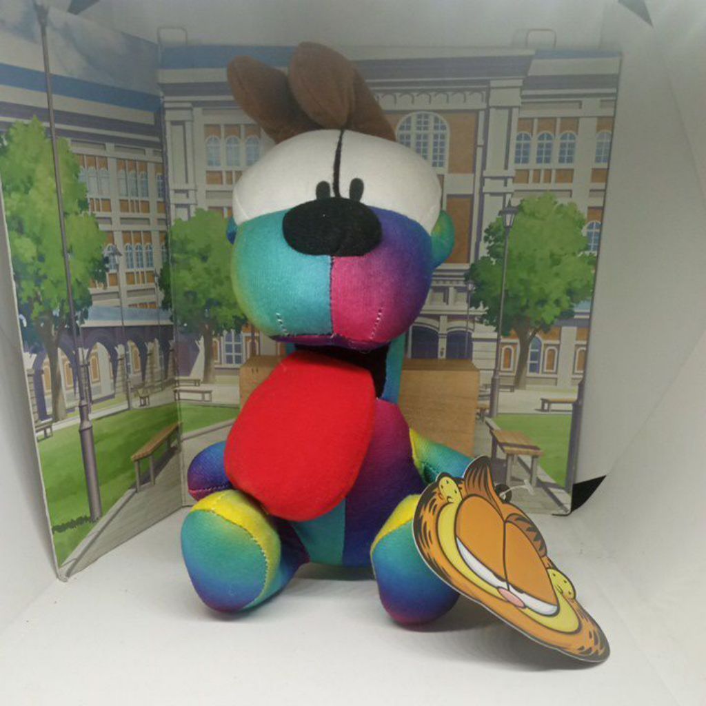 Boneka Garfield Odie Dog Rainbow Nickelodeon ORIGINAL