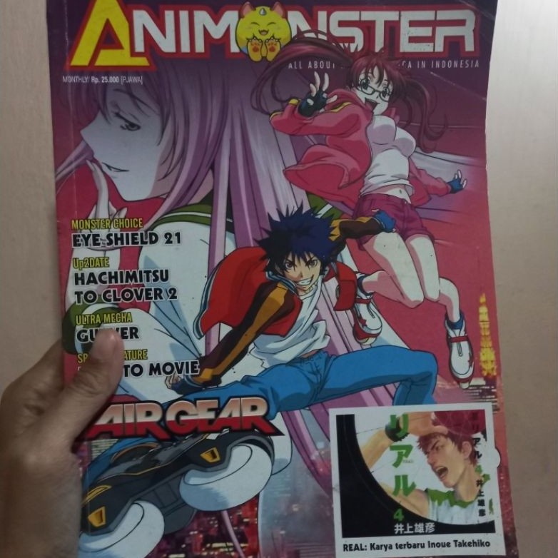 Majalah Animonster Vol 93 No Bonus Kondisi Layak Baca Second-Hand