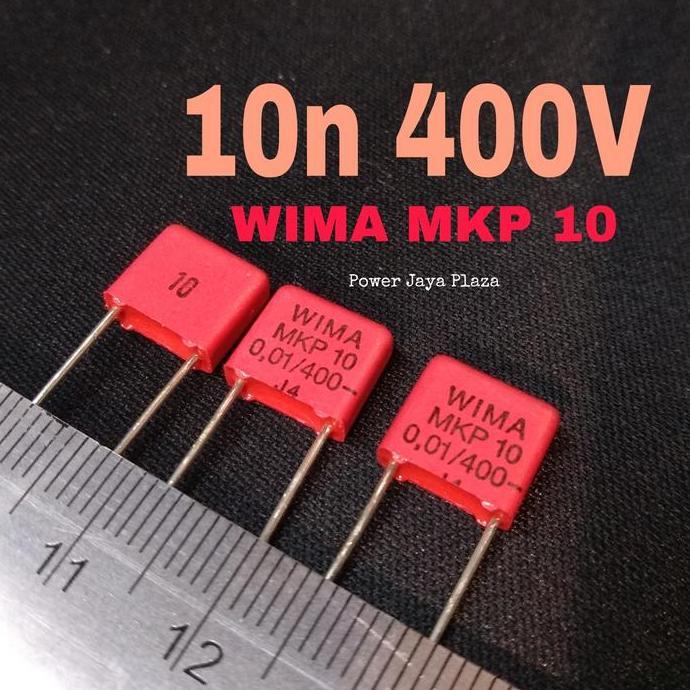 CAPACITOR 10N 0.01UF 10NF 0,01UF 400V WIMA MKP 10 ORIGINAL PJP79
