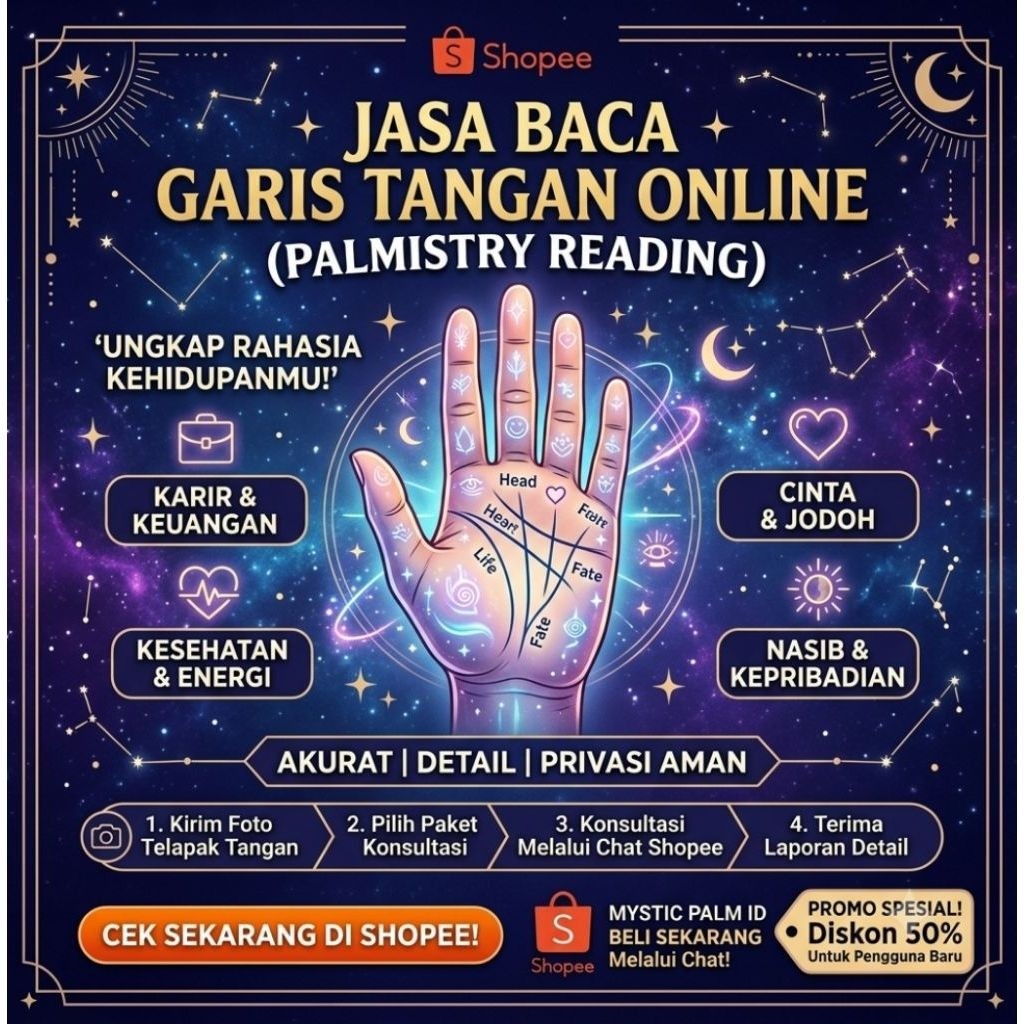 VIP DIBACA SEKARANG‼️ RAMALAN INDIGO PALM READING / Jasa Baca Garis Tangan