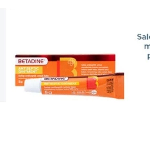 BETADINE SALEP LUKA / BETADINE SALEP / BETADINE SALEP 10GR / BETADINE SALEP 5GR / BETADINE SALEP ANT