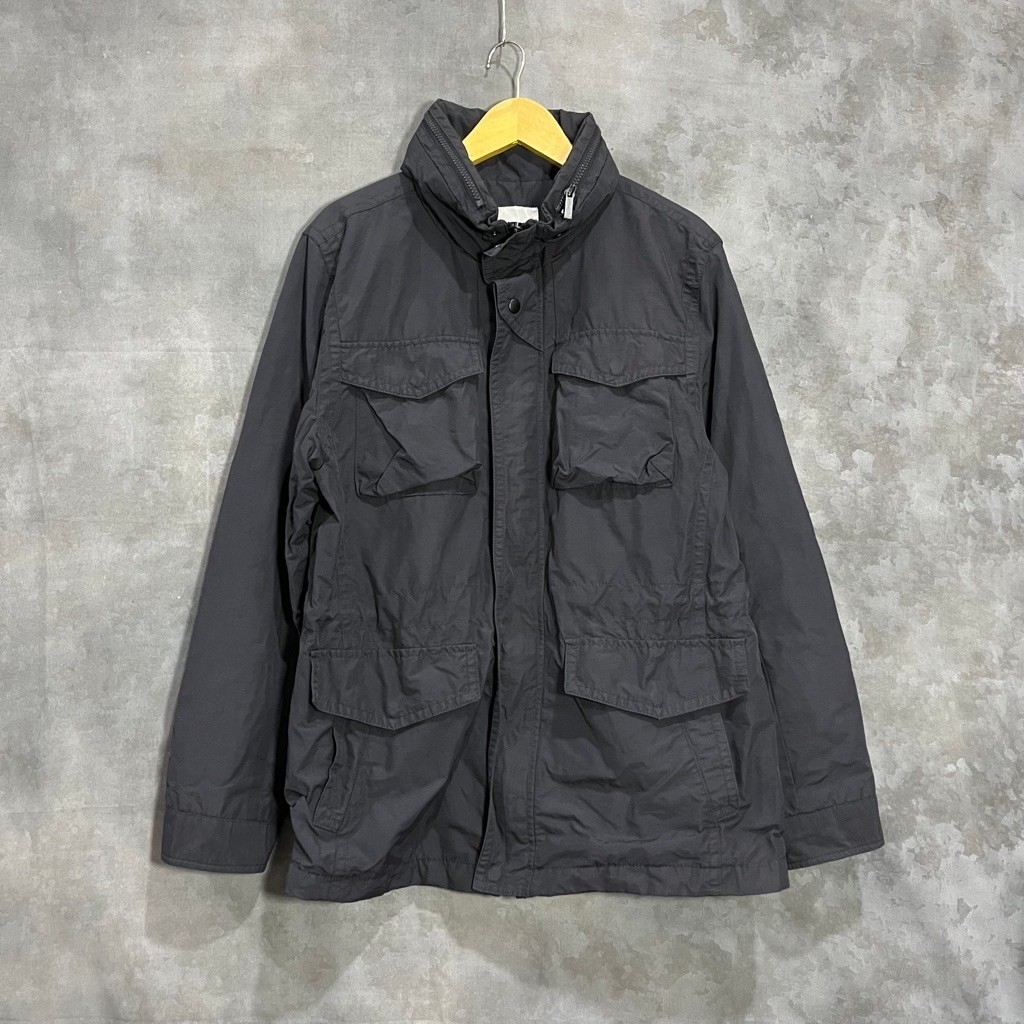Parka basic house navy original second preloved