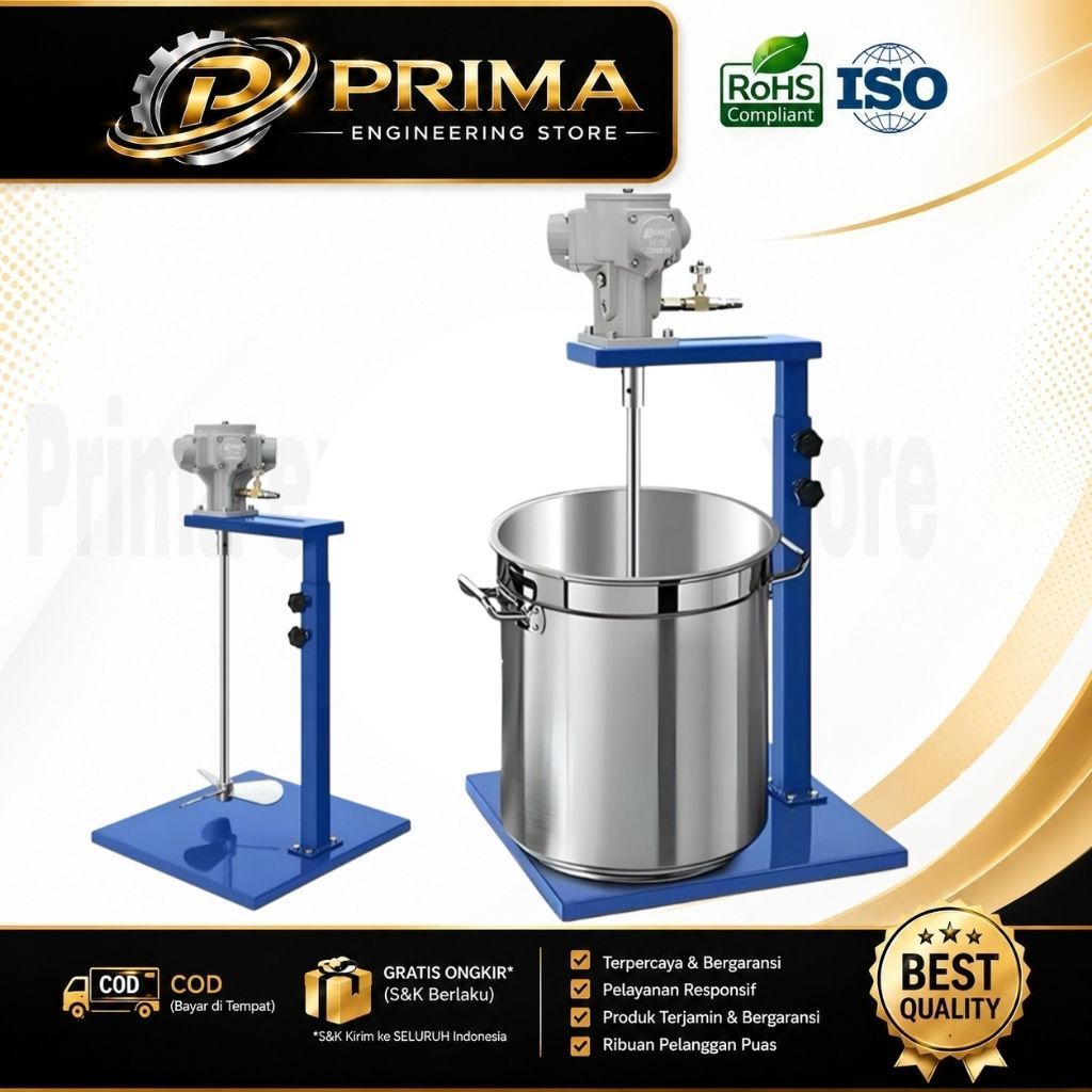pengaduk cat / mixer / agitator mixer cat agitator 1/4 hp