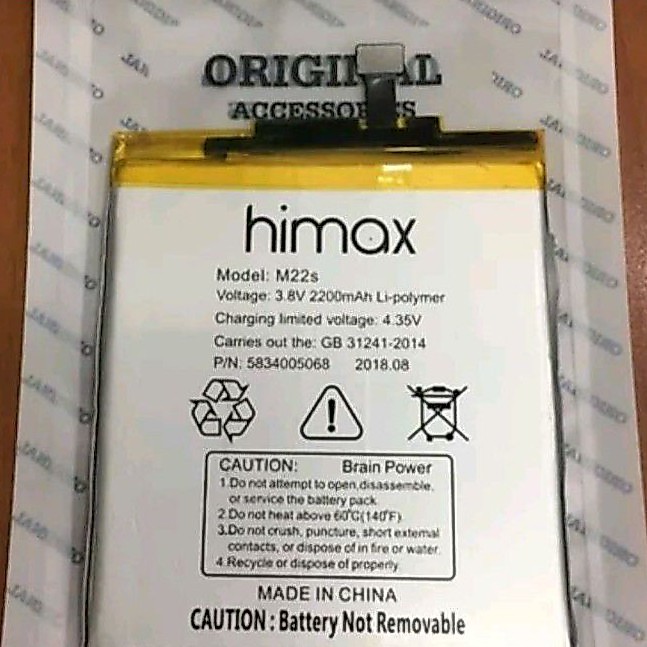 Baterai Batre Himax M22S Battery HP