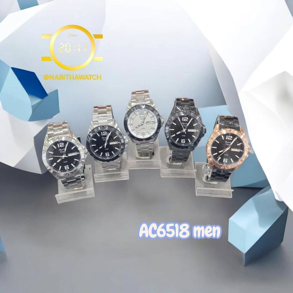 Jam Tangan Pria Alexandre Christie AC6518 New 6518 Original Garansi Resmi