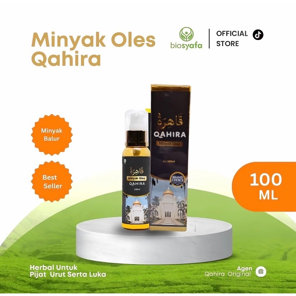 Minyak Qahira Habbatussauda Asli 100% Original Minyak Gosok Qahira Minyak Oles Penyembuh Penyakit Ha