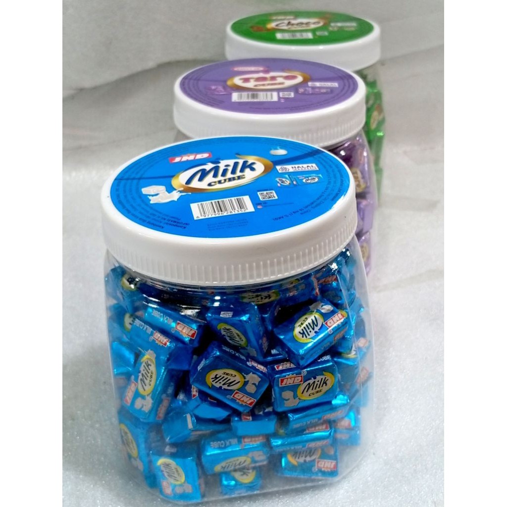 JND Milk Cube isi 120 ECER (3 Rasa)