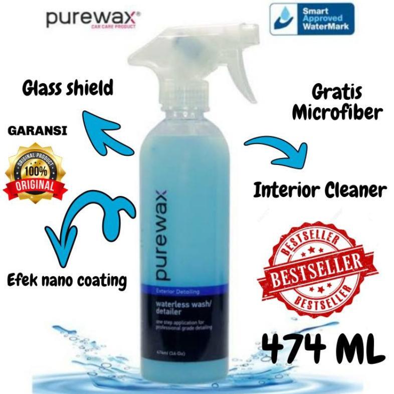 PUREWAX/ WASH AND WAX/ OBAT JAMUR KACA/ OBAT HEAD LAMP/ PENGHILANG BARET/ PERAWATAN MOBIL/ DETAILING