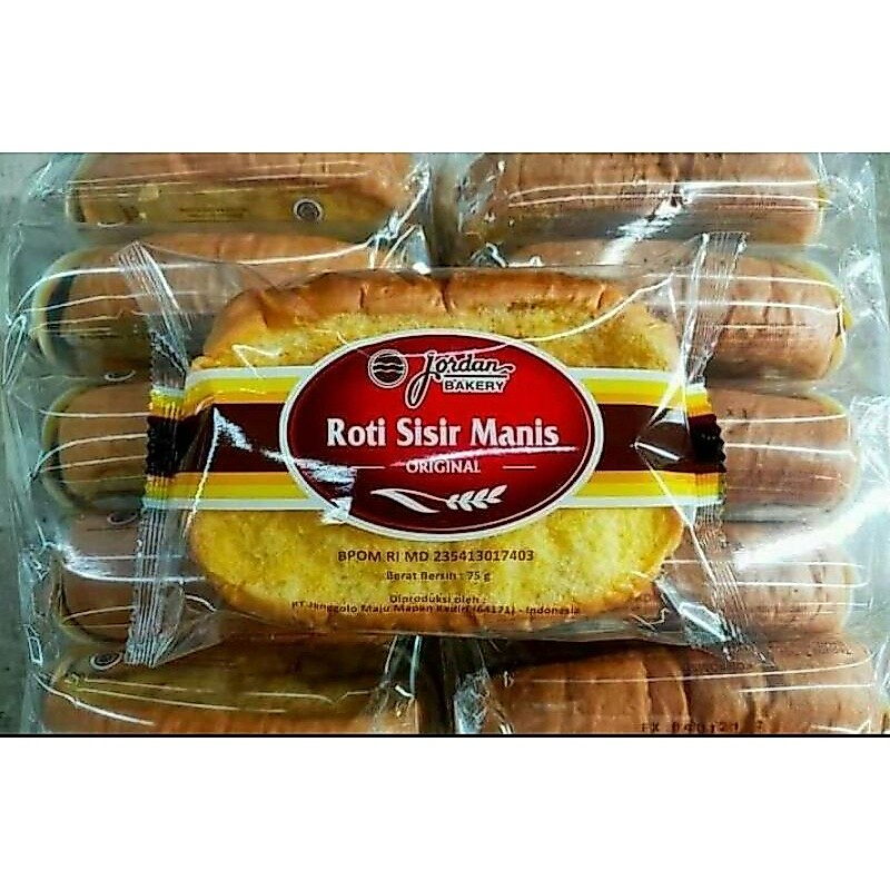 Roti Jordan / Roti Sisir Manis
