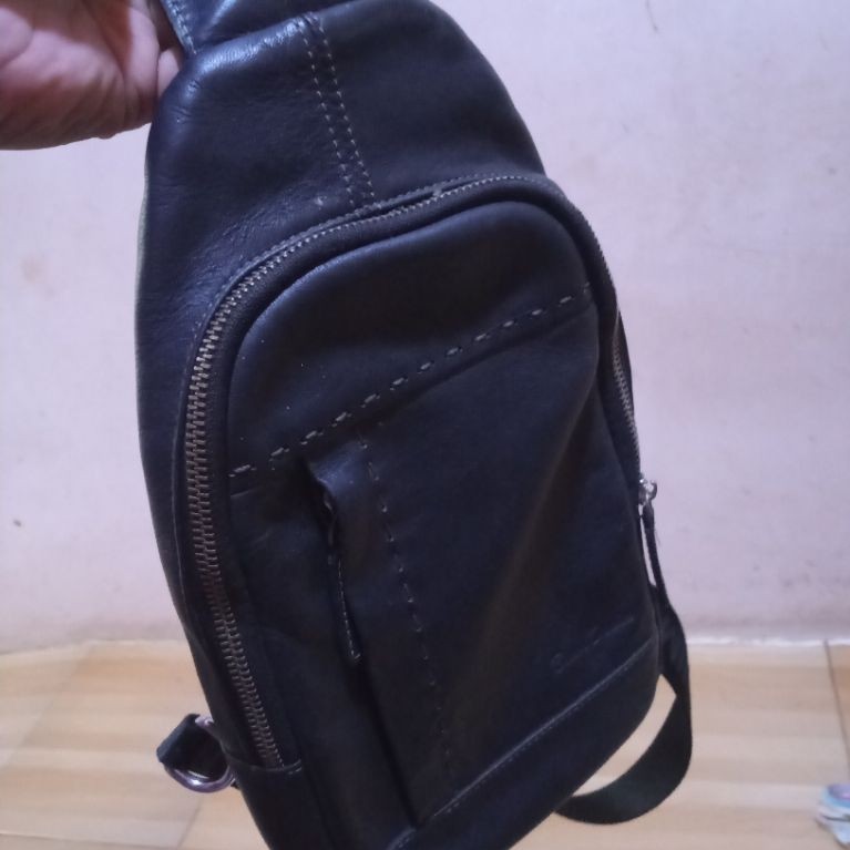 Sling bag tas slempang bison denim original