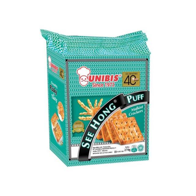 Unibis See Hong Puff Biskuit/ Unibis Cream Crackers Biskuit