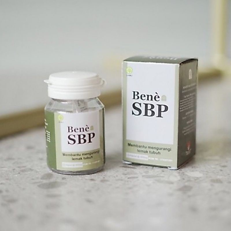 Bene Sbp Isi 30 Kapsul Obat Pelangsing Badan By Rachel Vennya 100% Asli Original