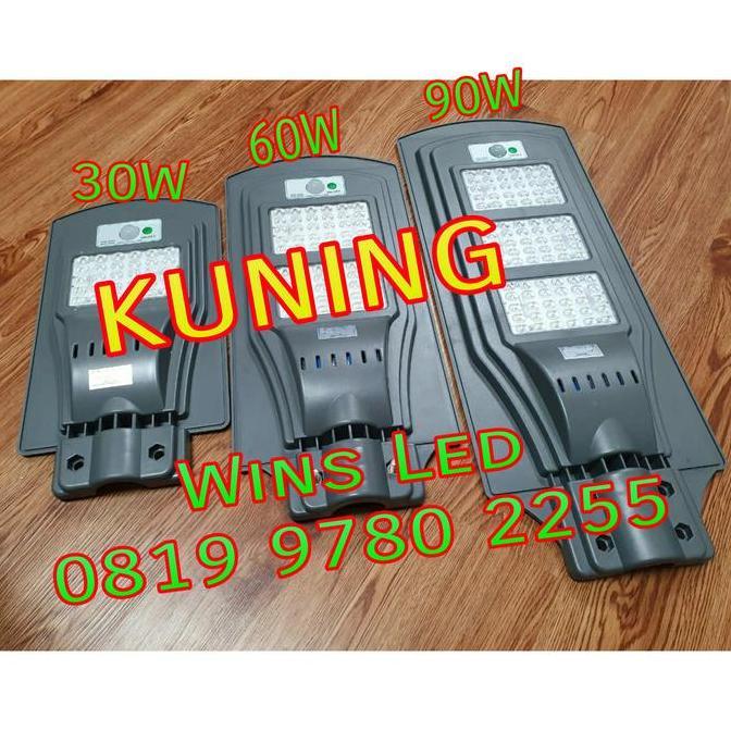 Jalan Solar Tenaga Surya 60W Kuning Pju Solar Cell 60Watt 60 Watt