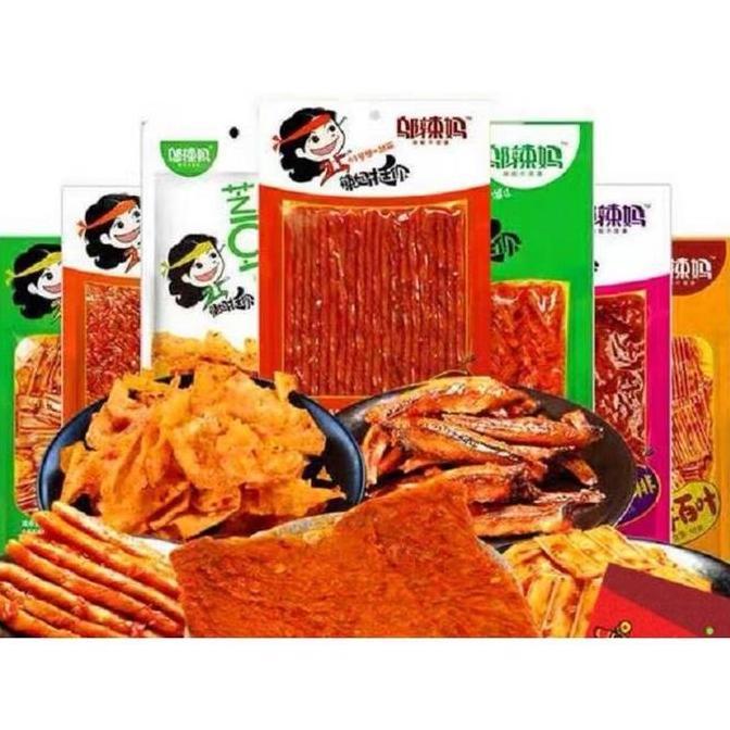 [HALAL][100g] WULAMA Latiao/Gemilan snack VIRAL/ vegetarian/la tiao/LATIAO/Snack Latiao Wulama Strip