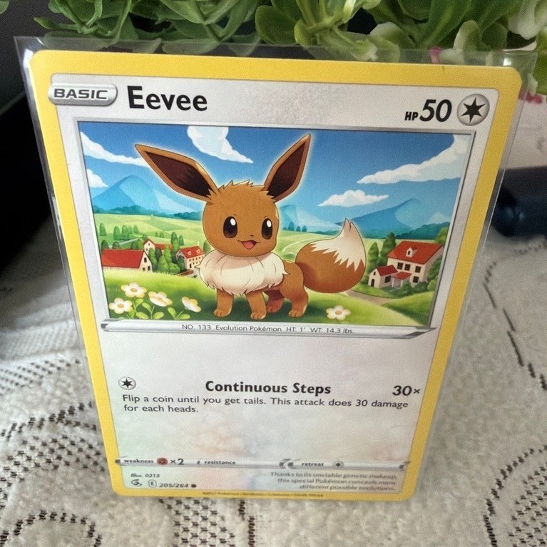 POKEMON TCG EVEE PROMO / Evee Pokemon TCG