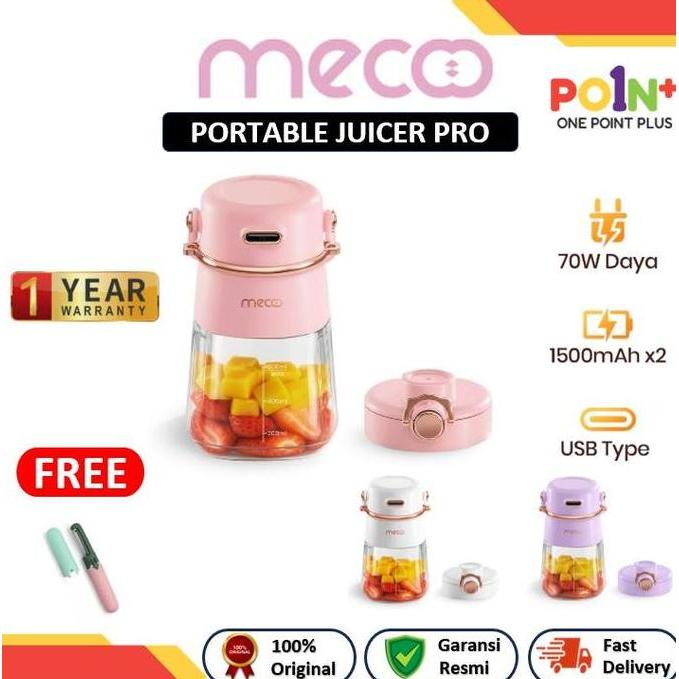 Promo - Mecoo Portable Juicer Pro 600/1000 Ml Meco Blender