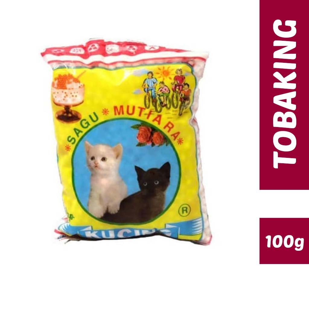 Sagu Mutiara Cap Kucing 100gr Untuk Bubur Dawet