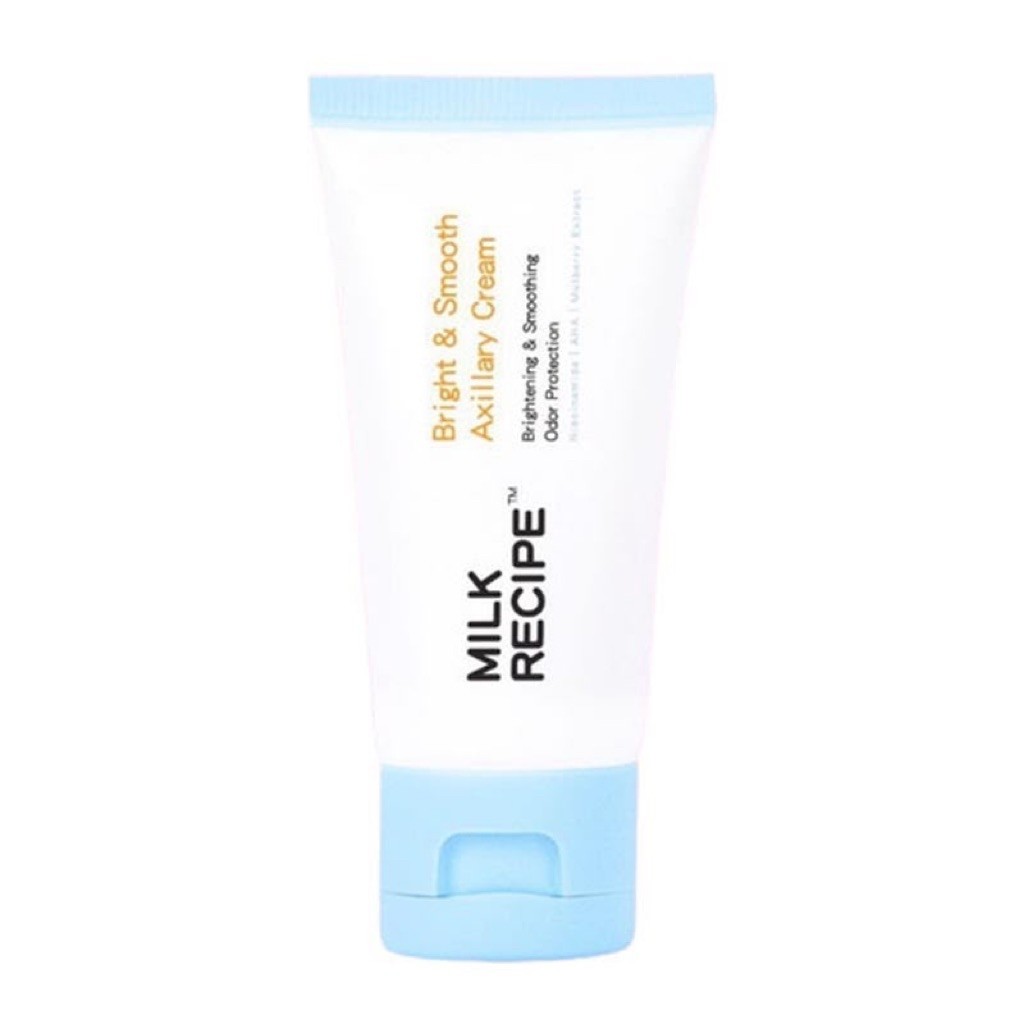 ue.ex} MILK RECIPE axillary cream bright and smooth cream 30 gr cerah lembut dan melindungi