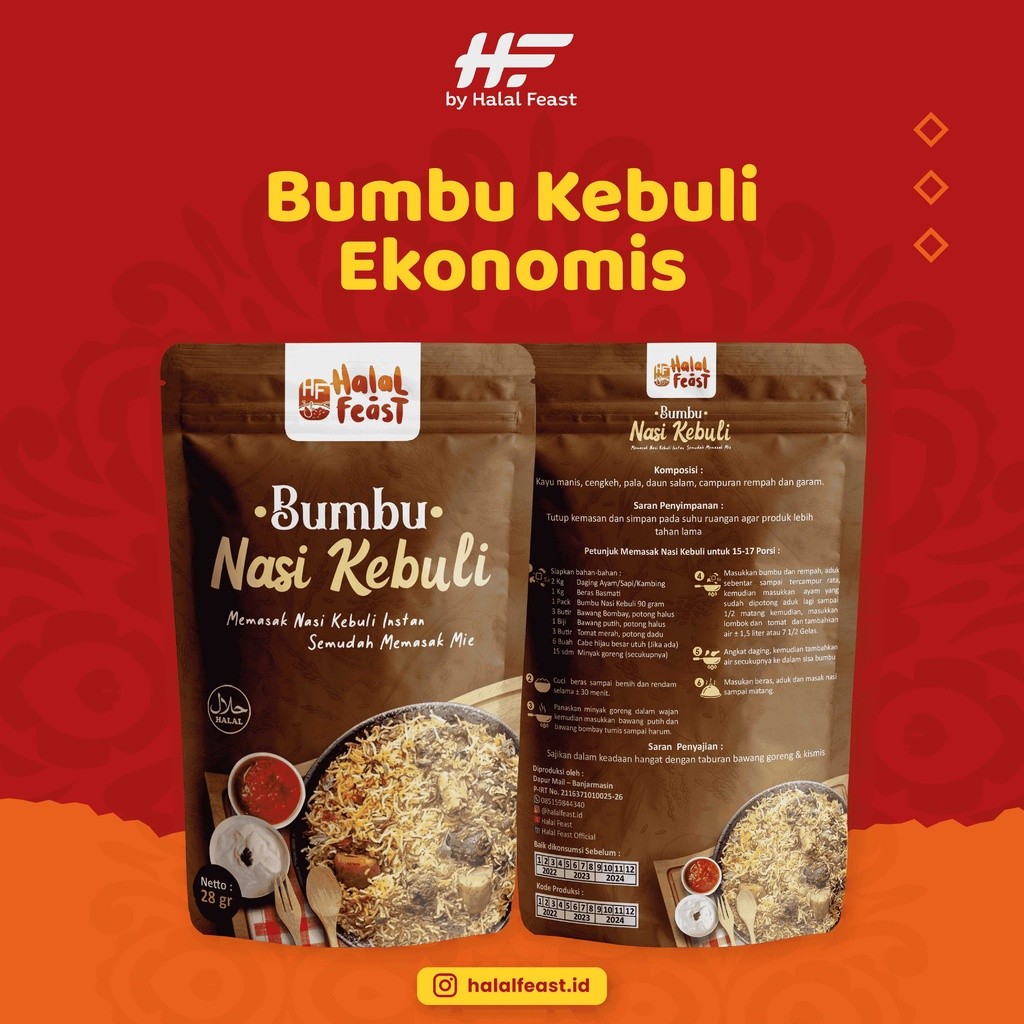 NASI KEBULI BUMBU BY HALAL FEAST