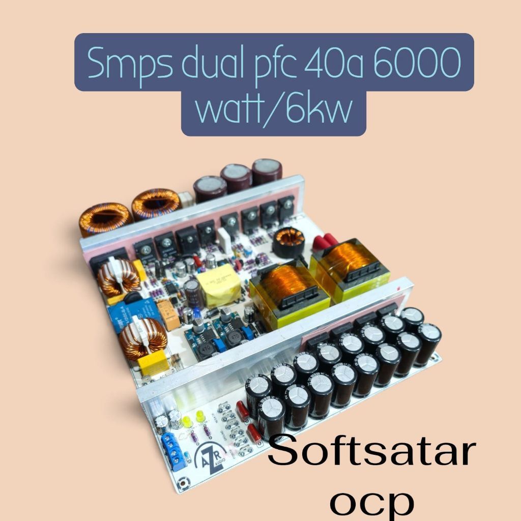 smps fullbridge 40a dual pfc 6000 watt