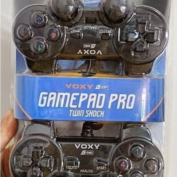 gamepad usb double getar hitam gamepad stik PC USB joystick PC LAPTOP GAMEPAD USB STIK PC