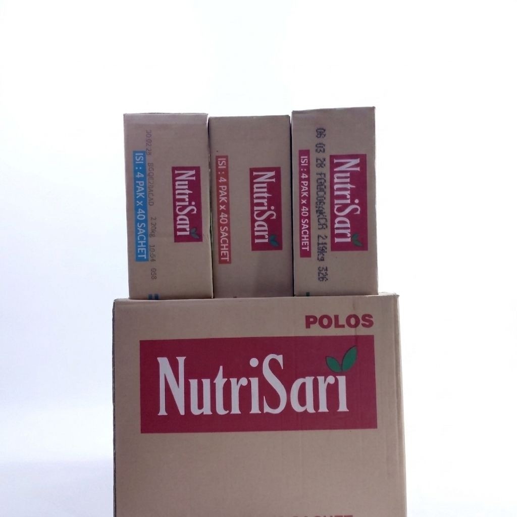 ANEKA MINUMAN NUTRISARI 1 DUS ISI 4 PAK 1 PAK ISI 4 RENCENG