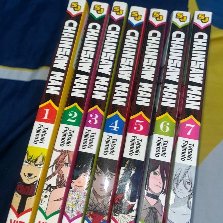 Komik Chainsaw Man vol 1-7 Tatsuki Fujimoto viz media